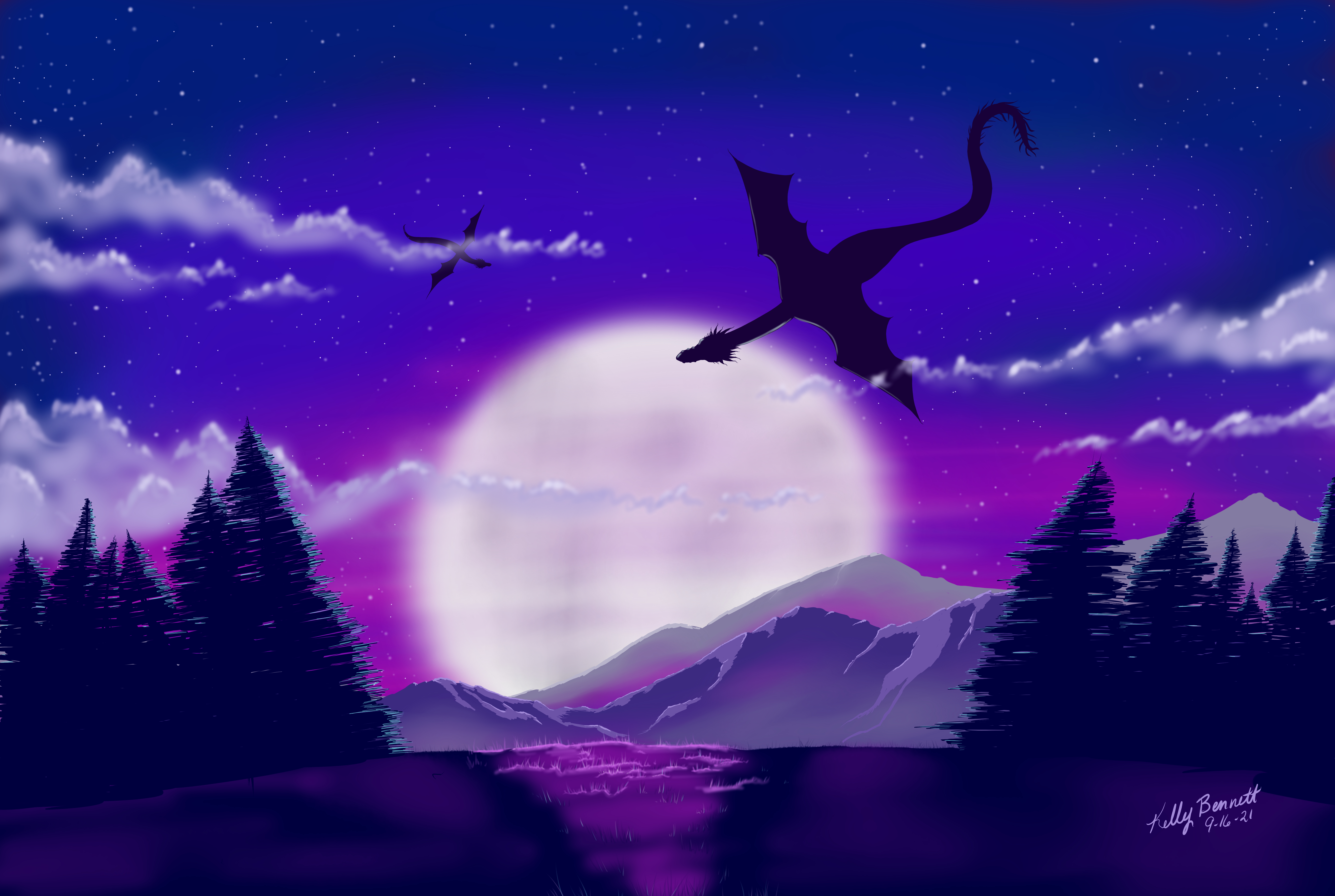 Digital dragons ruling the digital skies